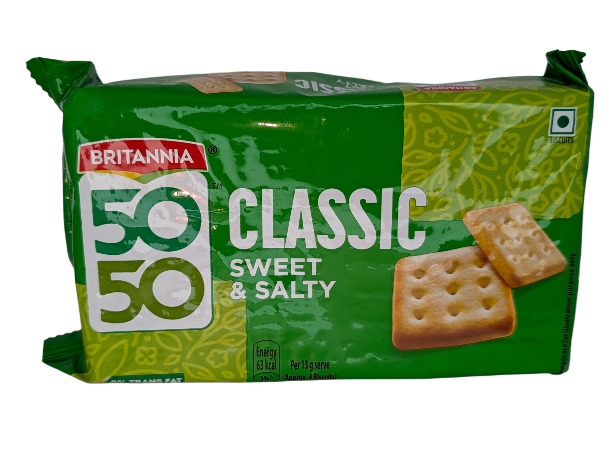 Britannia 50-50 Biscuits - Sweet & Salty 200gm
